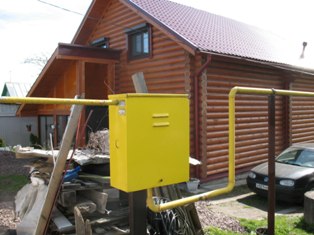 Газификация загородного дома