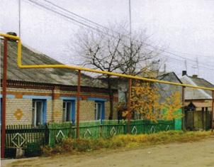 Подвод газа к дому