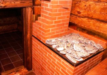 Кирпичная печь для бани
