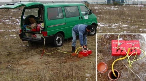 вертикальное электрическое зондирование